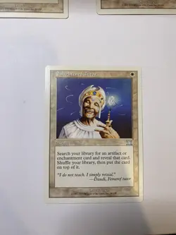 Magic the Gathering MTG Enlightened Tutor (19) Sixth Edition LP - Image 1