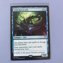 Tidal Barracuda - Near Mint, English - Commander 2020 MTG Magic - Image 1