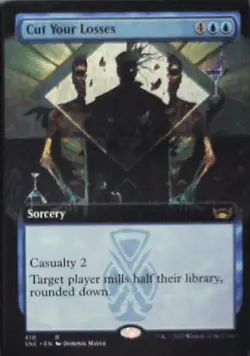 Cut Your Losses (Extended Art) - Streets of New Capenna: #410 Nm C277 - Image 1