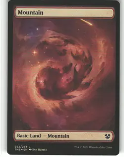 Mountain - Theros Beyond Death - MTG - Foil Land - #253 - NM - Image 1