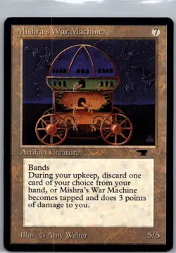 ***Mishra's War Machine*** MTG Antiquities Magic - Image 1