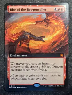 Rite of the Dragoncaller - Extended - Magic Foundations (MTG) - Image 1