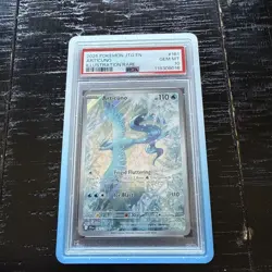 2025 POKEMON JTG EN-JOURNEY TOGETHER ILLUSTRATION RARE #161 ARTICUNO PSA 10 - Image 1