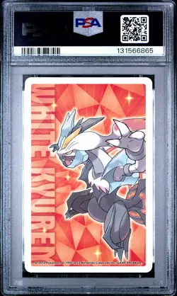 2012 POKEMON WHITE 2 PLAYING CARDS 8 OF HEARTS MARILL PSA 8 - Image 2