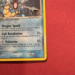 Gyarados EX Deoxys HOLO 2005 Pokemon TCG 8/107 MP Raw Ungraded - Image 4