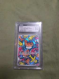 Tatsugiri Pokemon 2024 Japanese Transformation Mask-112/101 Art Rare holo GEM 10 - Image 1
