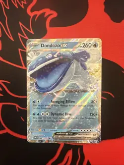 Dondozo ex - 066/182 Destined Rivals Double Rare Pokemon - NM/MINT - Image 1