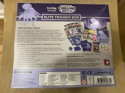 Pokemon TCG Sword & Shield Chilling Reign Elite Trainer Box ETB NEW/Sealed - Image 2