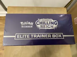 Pokemon TCG Sword & Shield Chilling Reign Elite Trainer Box ETB NEW/Sealed - Image 3