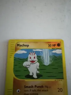 Machop 74/144 Skyridge Reverse Holo Rare Pokemon - Image 2