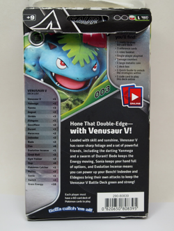 V Battle Deck [Venusaur V] - Pokemon TCG Sealed Deck Kit Open Box New - Image 3