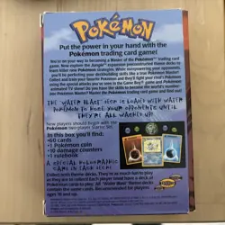 Pokemon TCG 1999 | Jungle Theme Deck | WOTC || WATER BLAST - Image 2