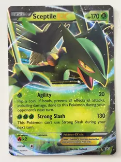Pokemon TCG - Sceptile EX - XY53 Black Star Promo Holo Rare - Image 1