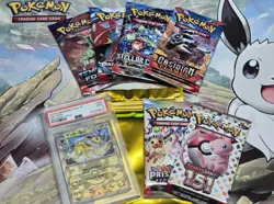 Pokemon TCG Mystery Box: 4 Boosters + 1 Mystery Pack - 1 In 3 Prismatic & 151! - Image 4