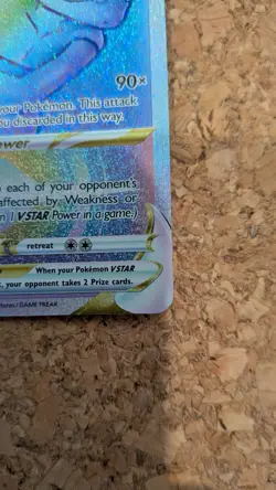 Pokemon GO TCG Mewtwo VSTAR 079/078 Rainbow Secret Rare Holo Foil Card NM 2022 - Image 5