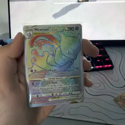 Pokemon TCG Mewtwo Vstar Pokemon Go 079/078 Holo Secret Rare - Image 5