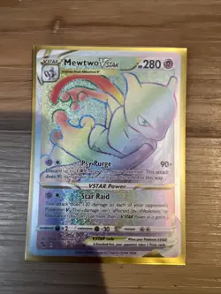 Pokemon TCG Mewtwo Vstar Pokemon Go 079/078 Holo Secret Rare - Image 1