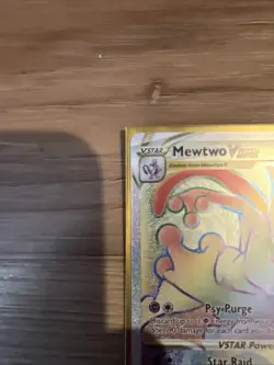 Pokemon TCG Mewtwo Vstar Pokemon Go 079/078 Holo Secret Rare - Image 3