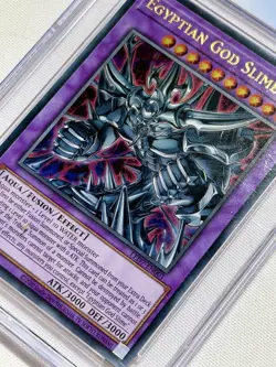Yugioh Egyptian God Slime LED7-EN001 Legendary Duelists: Rage of Ra 1st Edition - Image 2