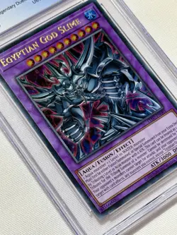 Yugioh Egyptian God Slime LED7-EN001 Legendary Duelists: Rage of Ra 1st Edition - Image 3