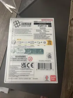 Gundam Card Game Ver.Beta Box English Version Sealed NEW 💎🔥 - Image 3