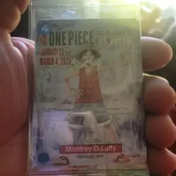 One Piece Monkey D. Luffy US Voyage College Basketball Promo Card Rare - Image 1