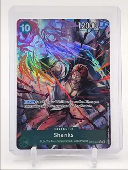 SHANKS 2025 ONE PIECE CARRYING HIS WILL SUPER RARE ALT ART #OP13-028 Q0646 - Image 1