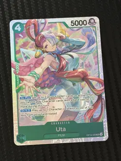 Uta OP13-023 - One Piece TCG - SR NM Super Rare Near-Mint Foil English - Image 1