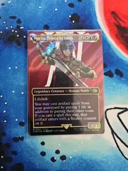 Noctis, Prince of Lucis (Borderless) (Surge Foil) Final Fantasy Foil - Image 1
