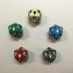 MTG Magic D20, MID, AFR Spindown Dice Sets, Oversize, Promos - Pick List - Image 1
