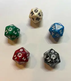 MTG Magic D20, MID, AFR Spindown Dice Sets, Oversize, Promos - Pick List - Image 2