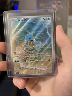 Pokemon Squirtle Holo Card TCG SV Scarlet & Violet 151 Series 170/165 - Image 1