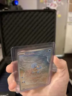 Pokemon Squirtle Holo Card TCG SV Scarlet & Violet 151 Series 170/165 - Image 4