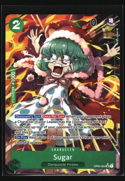 Sugar (Alternate Art) Kingdoms of Intrigue #OP04-024 - Image 1