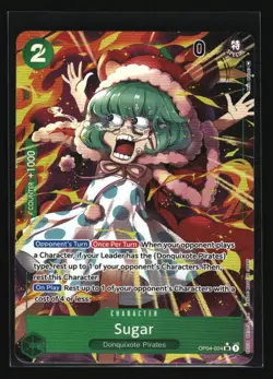 Sugar (Alternate Art) Kingdoms of Intrigue #OP04-024 - Image 1