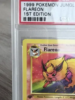 1999 POKEMON 1ST EDITION JUNGLE FLAREON 19/64 PSA 10 WOTC VINTAGE - Image 2
