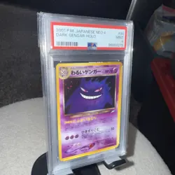 Pokemon PSA 9 MINT 2001 Dark Gengar Japanese Neo Destiny Holo Card #94 - Image 3