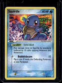 2006 Pokemon EX Crystal Guardians Squirtle #64/100 - Image 1