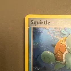 Pokemon TCG Squirtle EX Crystal Guardians 63/100 Reverse Holo STAMPED - GEM MINT - Image 3