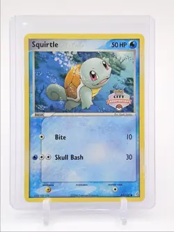 SQUIRTLE 2006 POKEMON EX CRYSTAL GUARDIANS CITY CHAMPIONSHIP 63/100 - Image 1