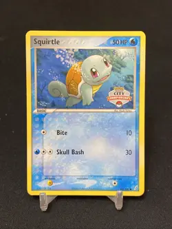 Squirtle City Championships Promo 63/100 Pokemon Crystal Guardians - Image 1