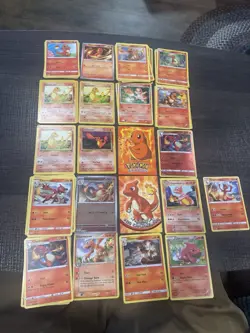 Vintage Pokemon Card Lot Charmander/Charmeleon 60 Cards Shadowless Base Set Etc - Image 1