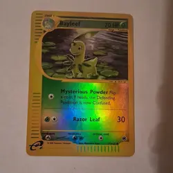 Pokemon Bayleef Expedition Base Set 071/165 Reverse Holo 70HP Uncommon TCG Card - Image 1