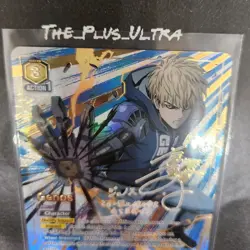 Genos Union Arena Signature Card Opm-1-007 One Punch Man - Image 4