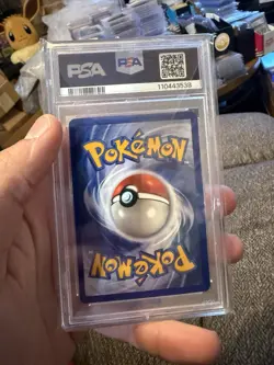 1999 POKEMON FOSSIL 1ST ED #53 PSYDUCK PSA 9 - Image 2