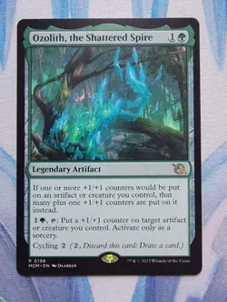 MTG Ozolith, the Shattered Spire **NM** March of the Machine (MOM) - Image 1