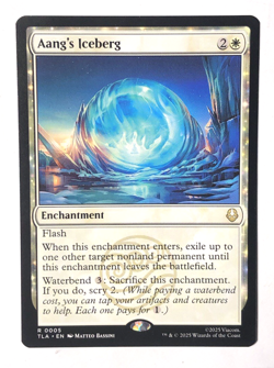 Aang's Iceberg INK MISPRINT 5 Avatar The Last Airbender Magic the Gathering NM - Image 1