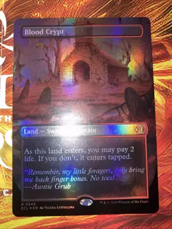 Blood Crypt (Borderless) Lorwyn Eclipsed Foil - Image 1