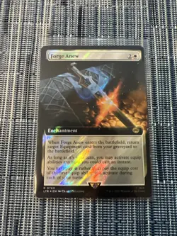 Forge Anew SURGE FOIL - Extended Art - Lord Of The Rings: Tales Of Middle-Earth - Image 1