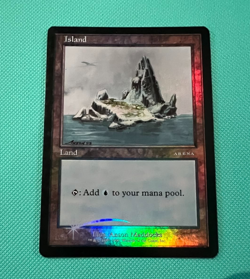 Foil - Island - Arena Promo - 2001 - MTG - Magic the Gathering - Foil - Image 2